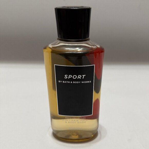 Bath & Body Works Men’s Collection – Sport – 3-in-1 Hair, Face & Body Wash 10oz - Picture 1 of 2